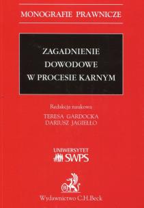 Opakowanie Zagadnienie dowodowe w procesie karnym