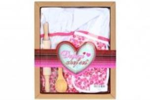 Opakowanie Zestaw fartuszek i akcesoria