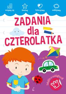 Okładka książki AKADEMIA MALUCHA Zadania dla czterolatka