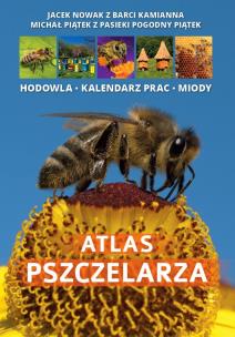 Okładka książki Atlas pszczelarza