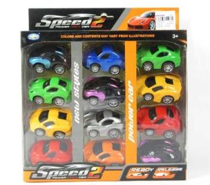 Opakowanie Autka w zestawie 12 sztuk