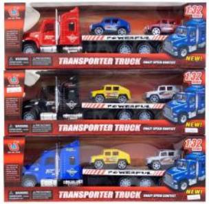 Opakowanie Auto ciężarowe laweta z akcesoriami