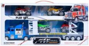 Opakowanie Auto ciężarowe laweta z akcesoriami