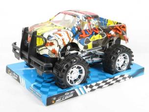 Okładka książki AUTO Z NAPEDEM NA DUŻYCH KOŁACH 29 CM.