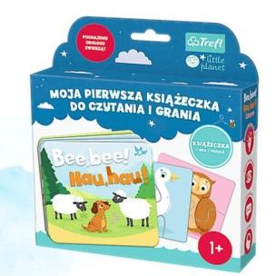 Okładka książki Bee bee Hau hau Moja pierwsza książeczka do czytania i grania