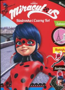 Okładka książki Biedronka i czary kot zabawy naklejki i szablony