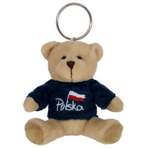 Opakowanie Breloczek Miś w koszulce granatowej Polska