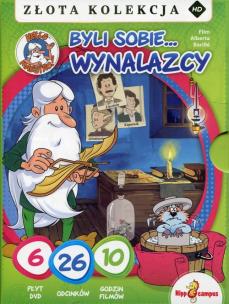 Okładka książki Byli sobie wynalazcy DVD Złota kolekcja