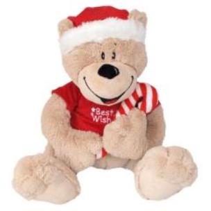 Opakowanie Candy miś siedzący 35cm