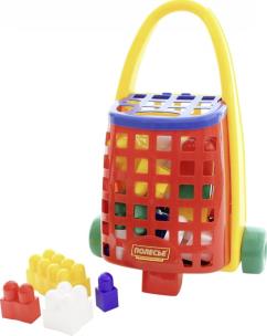 Opakowanie Ciekawa taczka + Klocki Combi Blocks 34 elementów