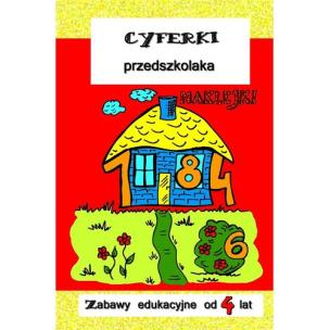 Okładka książki Cyferki przedszkolaka Zabawy edukacyjne od 4 lat