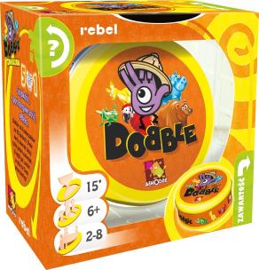 Dobble Zwierzaki. Autor: Denis Blanchot, Guillaume Gille-Naves, Igor Polouchine. Multiszop.pl Okładka książki Dobble Zwierzaki