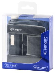Opakowanie Dziurkacz Kangaro Aion-20/S metaliczny szary