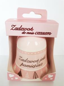 Opakowanie Dzwonek ceramiczny Zadzwoń jeśli pamiętasz