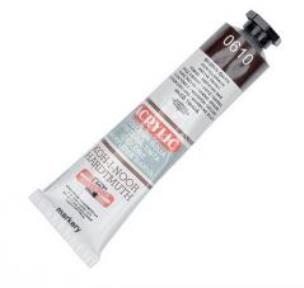 Opakowanie Farba akrylowa ciemno-brązowa 40ML