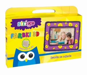 Opakowanie Farbki 3d  ramka do zdjęć 160029