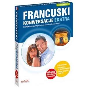 Okładka książki Francuski. Konwersacje Ekstra A1-B1 + CD