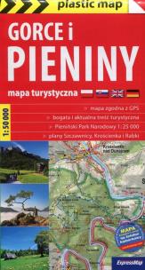 Opakowanie Gorce i Pieniny mapa turystyczna 1:50 000