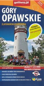 Okładka książki Góry Opawskie 1:25 000