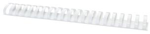 Opakowanie Grzbiety do bindowania Office Products A4 45 mm plastikowe 50 sztuk białe