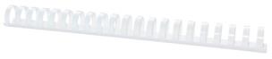 Opakowanie Grzbiety do bindowania Office Products A4 plastikowe 50 sztuk białe