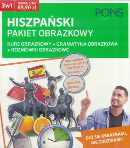 Okładka książki Hiszpański pakiet obrazkowy 3w1