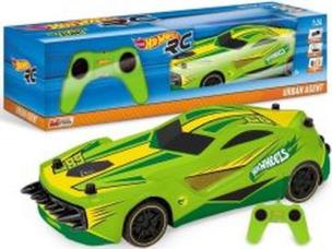 Opakowanie Hot Wheels Urban Agent pojazd zdalnie sterowany 1:24 zielony
