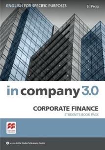 Okładka książki In Company 3.0 ESP Corporate Finance SB MACMILLAN