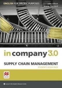 Okładka książki In Company 3.0 ESP Supply Chain Management SB