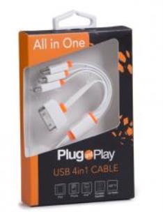 Opakowanie Kabel 4 w 1 PLUG&PLAY