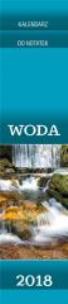 Opakowanie Kalendarz 13 Plansz paskowy - Woda w przyrodzie