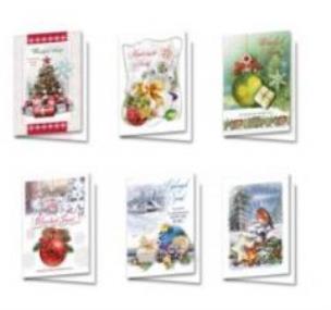 Opakowanie Karnet B6 BN z wieloma elem. świeckie (10szt) MIX