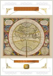 Opakowanie Karnet mapa Hemi Orbis Anti 16x23 + koperta