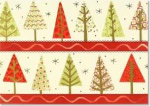 Opakowanie Karnety świątczne Delux Drzeworyt (20szt)