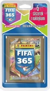 Opakowanie Karty Panini. FIFA 365 Adrenalyn XL 2018  blister z naklejkami