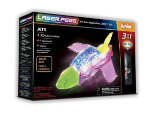 Opakowanie Klocki laser pegs 3 w 1 Jets