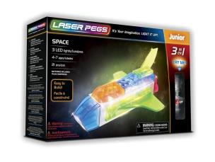 Opakowanie Klocki laser pegs 3 w 1 Space