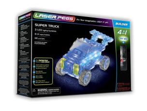 Opakowanie Klocki laser pegs 4 w 1 Super Truck