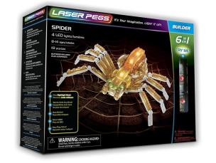 Opakowanie Klocki laser pegs 6 w 1 Spider