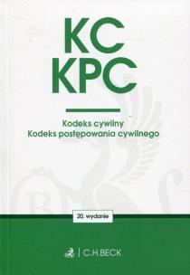 Okładka książki Kodeks cywilny Kodeks postępowania cywilnego Edycja Sędziowska