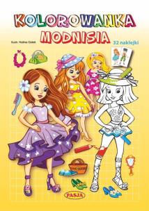 Okładka książki Kolorowanka Modnisia