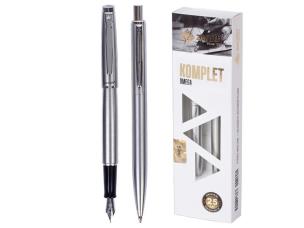 Opakowanie Komplet Zenith silver w etui pióro wieczne + długopis