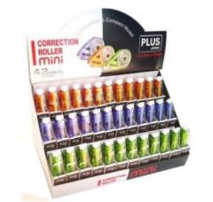 Opakowanie Korektor w taśmie plus WH-504-36P Display