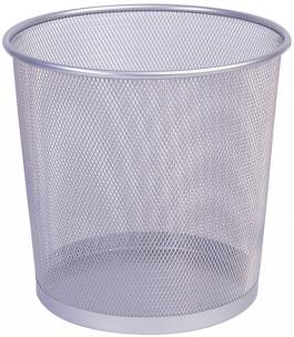 Opakowanie Kosz na śmieci Q-Connect metalowy 12L srebrny