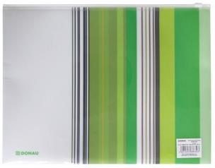 Opakowanie Koszulka Zipper bag Donau PP A4 zielona
