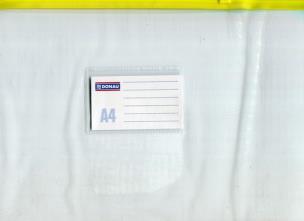 Opakowanie Koszulka Zipper Bag PVC A4 330x240mm z suwakiem 1798001PL-00