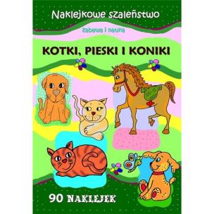 Opakowanie Kotki pieski i koniki Naklejkowe szaleństwo