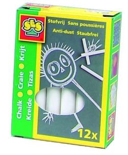 Opakowanie Kreda niepyląca biała 12 szt