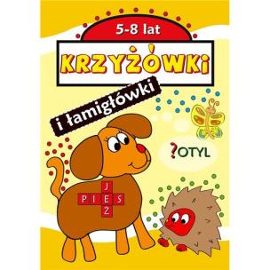 Okładka książki Krzyżówki i łamigłówki 5-8 lat