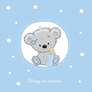 Okładka książki KSIĄŻKA UPOMINEK Witaj na świecie